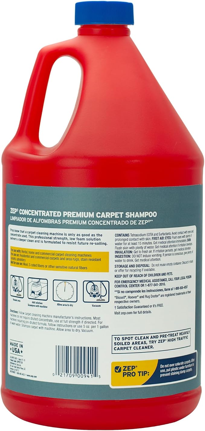 Zep Premium Carpet Cleaner Shampoo - Image 3