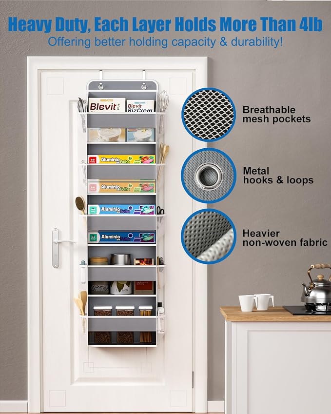 Over The Door Storage Organizer, RV Bathroom Organizer, Over The Door Organizer - Image 6