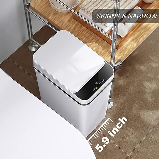 Yatmung 2.5 Gallon Smart Trash Can Sensor Motion - Image 3