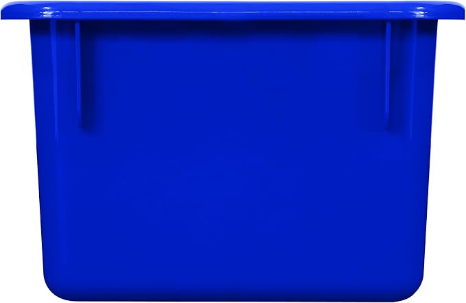 Wood Designs Cubby Storage Bin, Heavy Duty Plastic Containers - Image 5