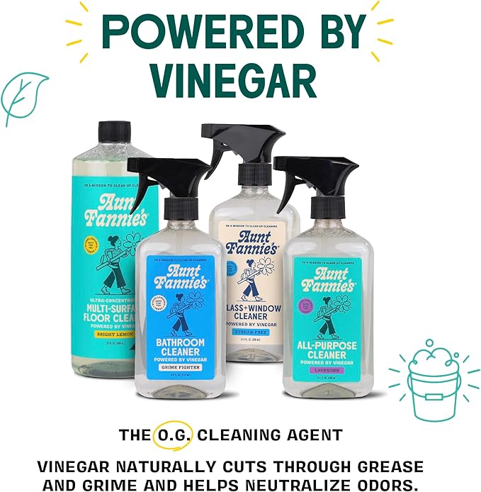 Aunt Fannie's Ultra Concentrated Floor Cleaner Vinegar Wash, Makes 16 Gallons - Image 3