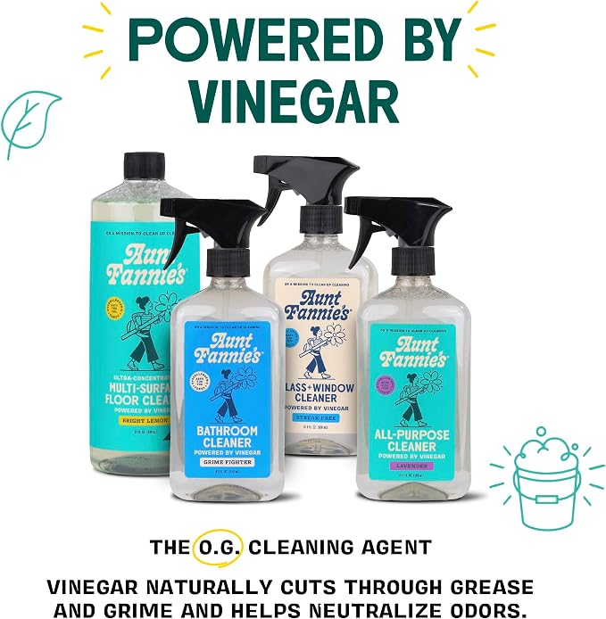 Aunt Fannie's Ultra Concentrated Floor Cleaner Vinegar Wash, Makes 16 Gallons - Image 3