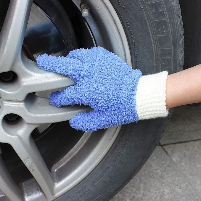 MIG4U Microfiber Dusting Gloves House Cleaning Glove - Image 6