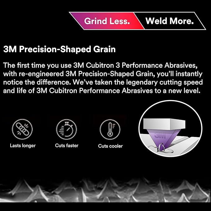 3M Grind Less Weld More Promo Kit, 4-1/2 in Discs, 16 Piece Welding Kit - Image 4
