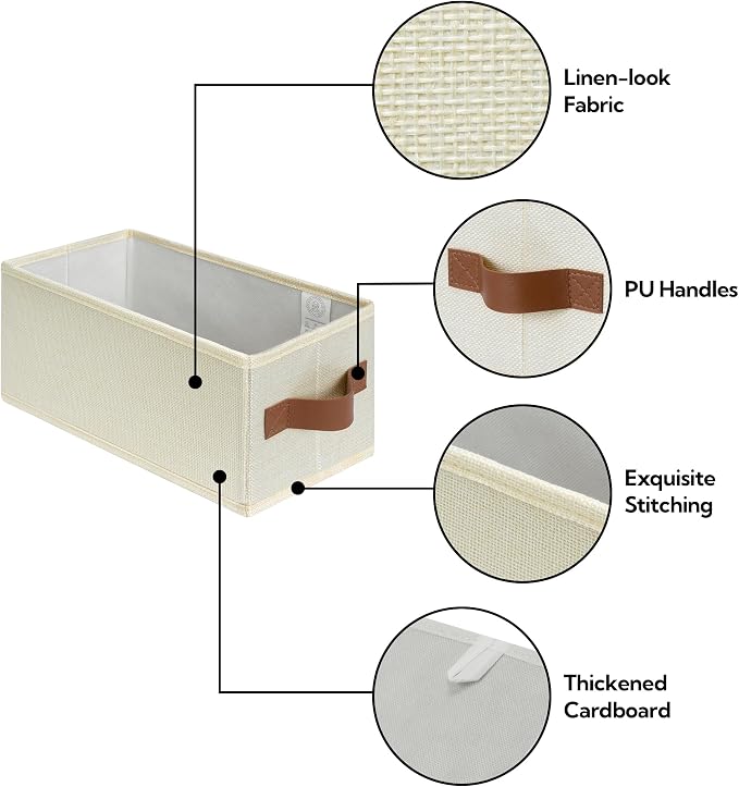 GRANNY SAYS Small Fabric Storage Bins, Storage Baskets - Image 3