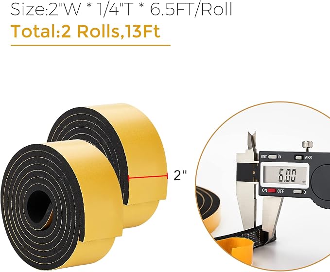13 Feet Weather Stripping Door Seal, Window Insulation - Image 3