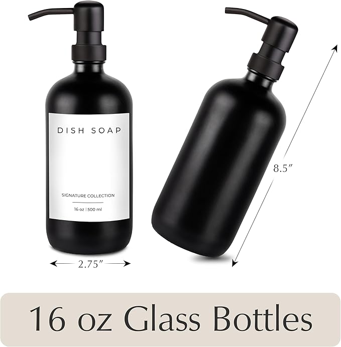 Emerson Essentials Soap Dispenser Set, Dish Soap - Image 2