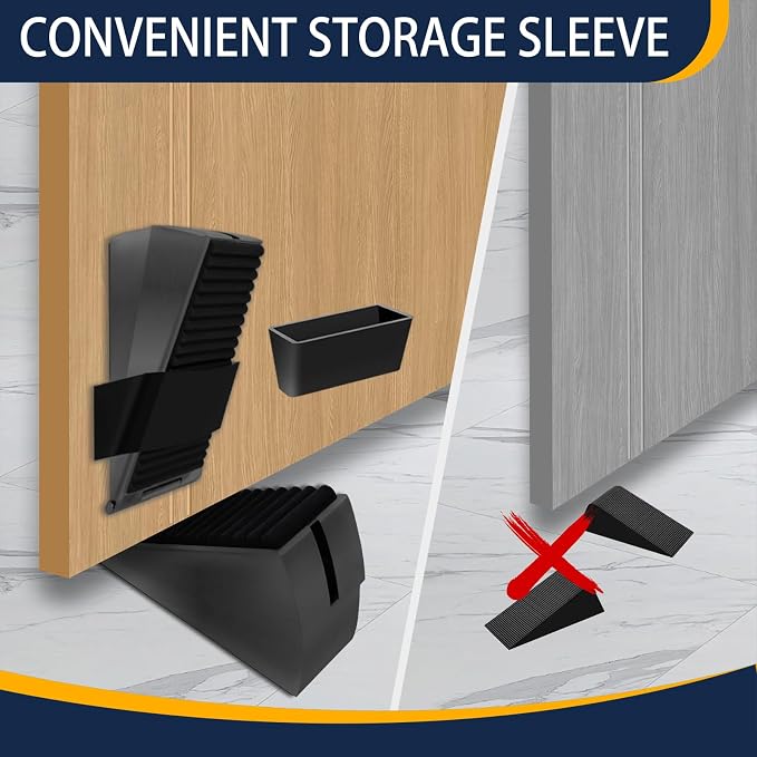 Adjustable Large Door Stopper, Strongest Tall Spring Heavy Duty Door Stop - Image 6