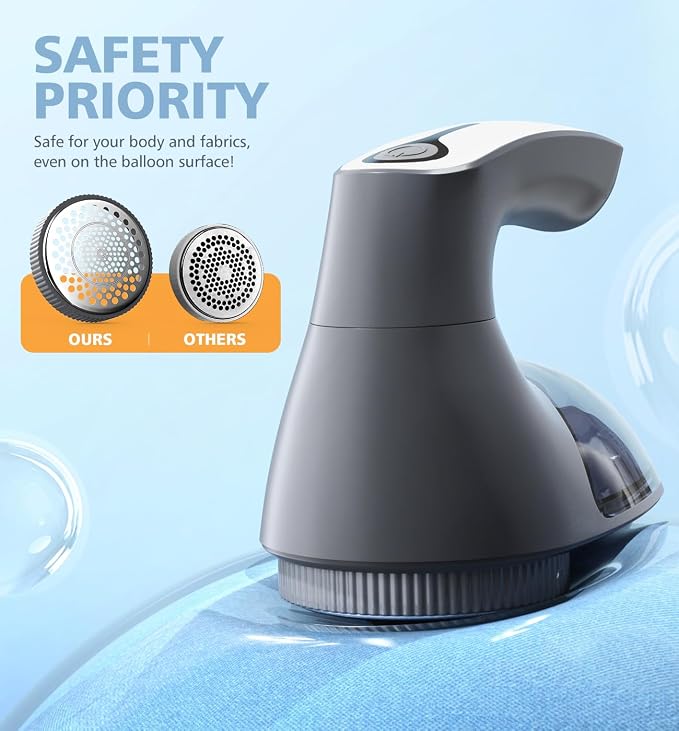 POPCHOSE Fabric Shaver for Clothing, Electric Lint Remover Sweater Shaver to - Image 6