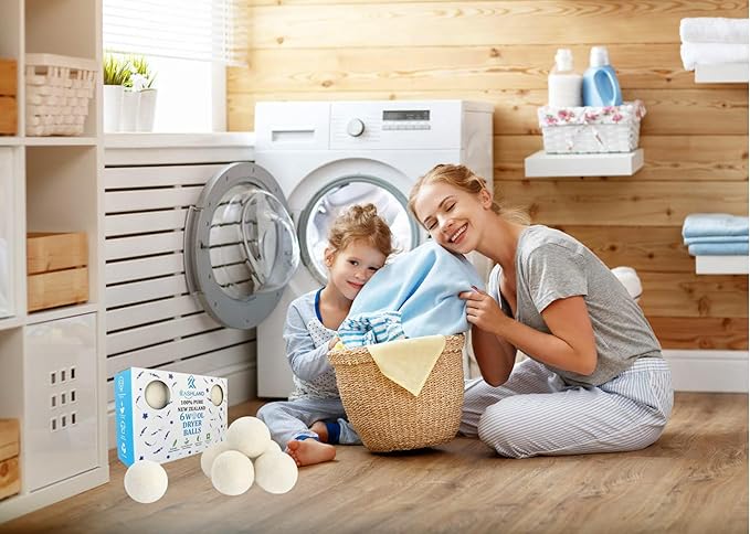 Organic Wool Dryer Balls: Eco-Friendly & Chemical-Free | Our Anti-Entanglement - Image 9