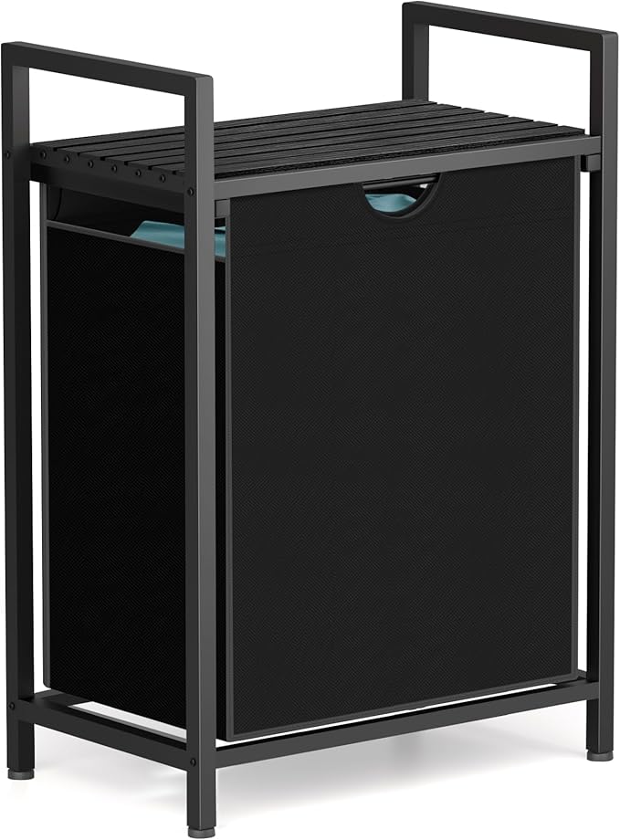 Laundry Sorter with Removable Bag, 16 Gallons Laundry Hamper with Adjustable by Sonharlar