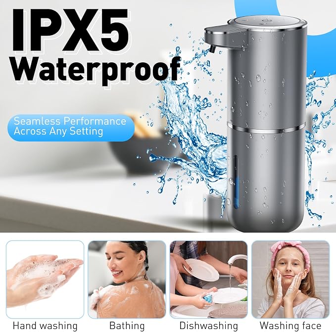 Automatic Foaming Soap Dispenser Foaming Hand Sanitizer Touchless 1500mAh Soap - Image 8