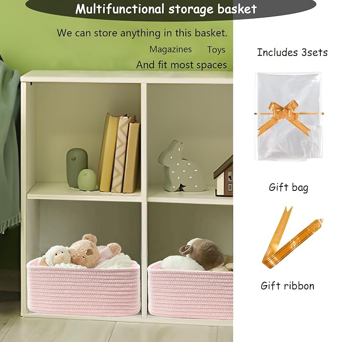 COMFY-HOMI 11.5"x7.5"x4.7" Storage Baskets - Image 3