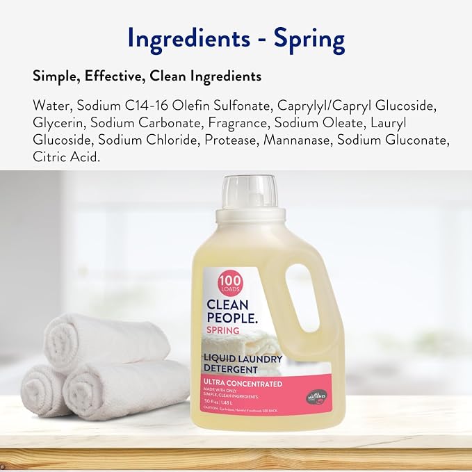 The Clean People Liquid Laundry Detergent - Image 2