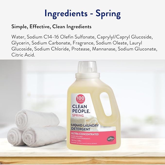 The Clean People Liquid Laundry Detergent - Image 6