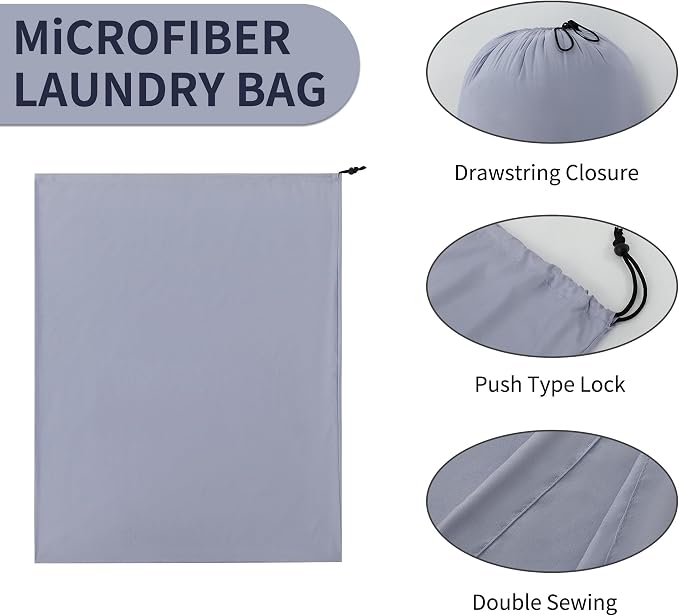 ZPECC Travel Laundry Bag 24 Pack, Bulk Extra Large Heavy Duty Bags, Durable - Image 3