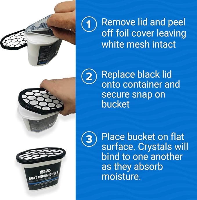 Moisture Absorber and Boat Dehumidifier, Charcoal Odor Remover - Image 5