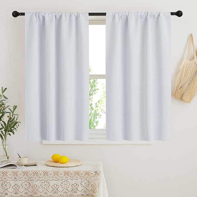 RYB HOME Small Window Curtains Blackout by RYBHOME