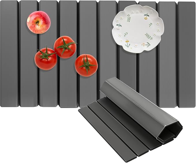Stone Drying Mat For Kitchen Counter 24"x16" Foldable Super Absorbent Non-Slip by Unknown
