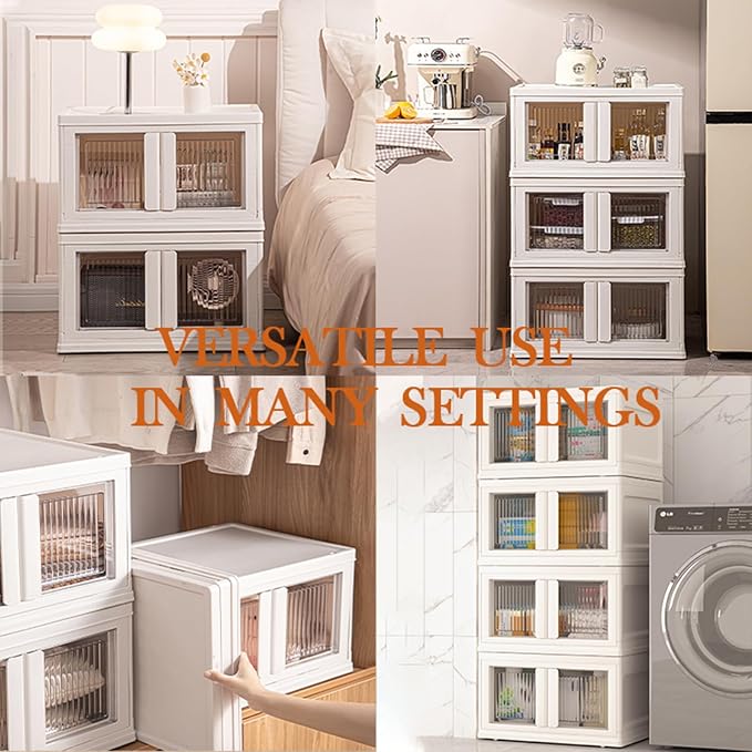 3 Tier Plastic Storage Bins - Image 4