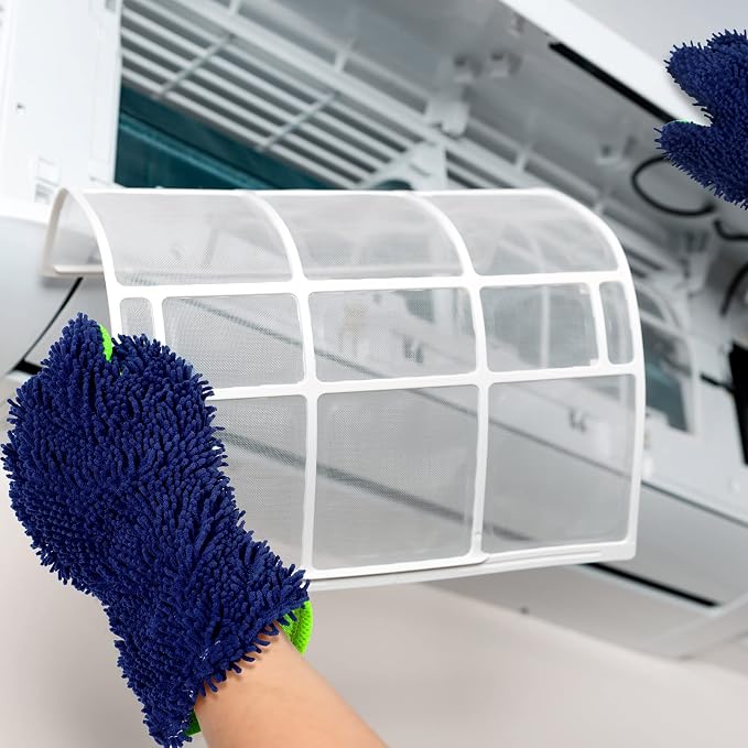 Ferraycle 2 Packs Car Wash Mitt 5 Finger Microfiber Wash Mitts Auto Car Dusting - Image 6