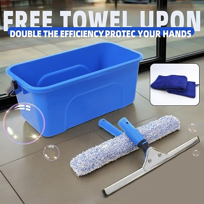 Squeegee for Window Cleaning, Window Cleaning Squeegee kit - Image 2