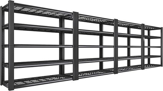 REIBII 3010LBS Storage Shelves 72" H Garage Shelving Heavy Duty Metal Shelving by REIBII
