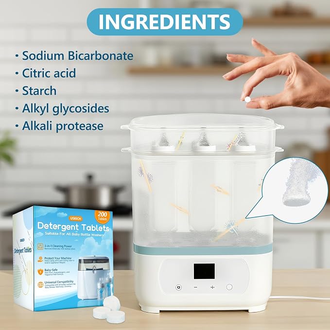 200Pcs Detergent Washing Tablets - Image 5