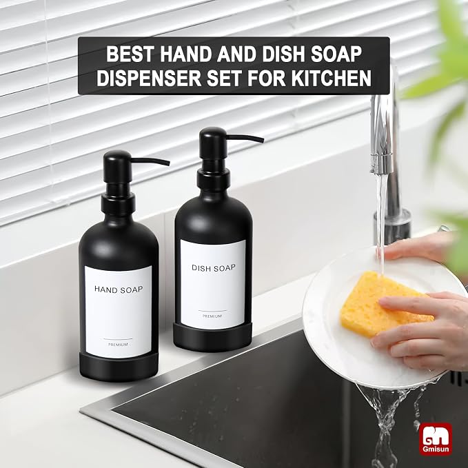 GMISUN Black Soap Dispenser - Image 6