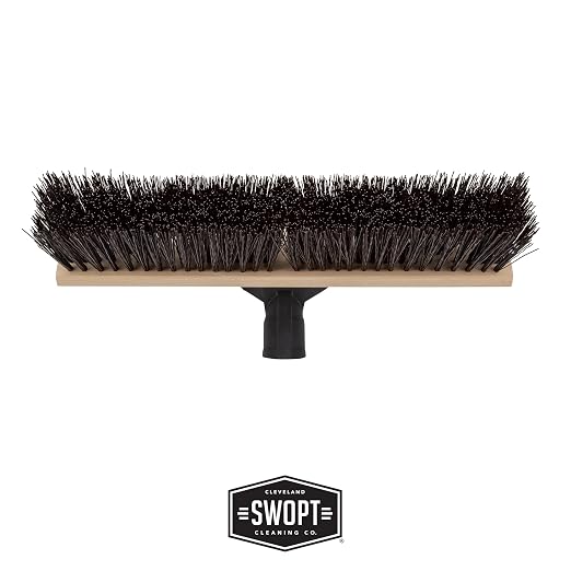 SWOPT 18" Premium Rough Surface Push Broom Head - Image 4