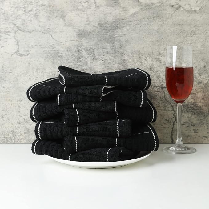 Glynniss Kitchen Towels and Dishcloths Set, Absorbent Dish Towels and Dish - Image 7