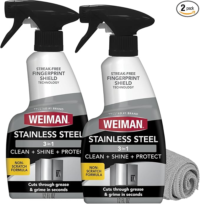 Weiman Stainless Steel Cleaner and Polish by Weiman