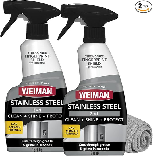 Weiman Stainless Steel Cleaner and Polish by Weiman