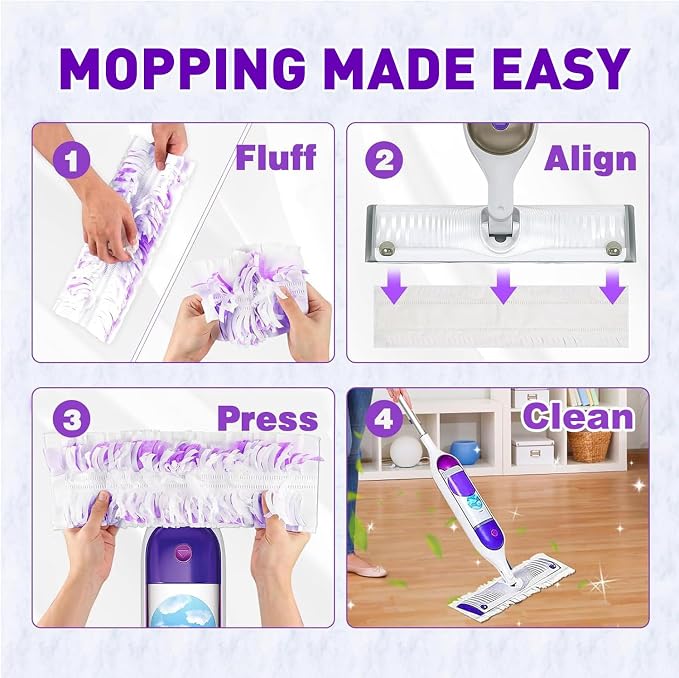 Power Mop Pads Refills for Swiffer PowerMop Multi-Surface Mopping Pad - Image 7