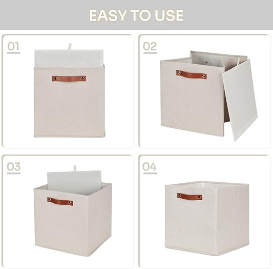 HNZIGE Foldable Storage Cubes Bins - Image 2