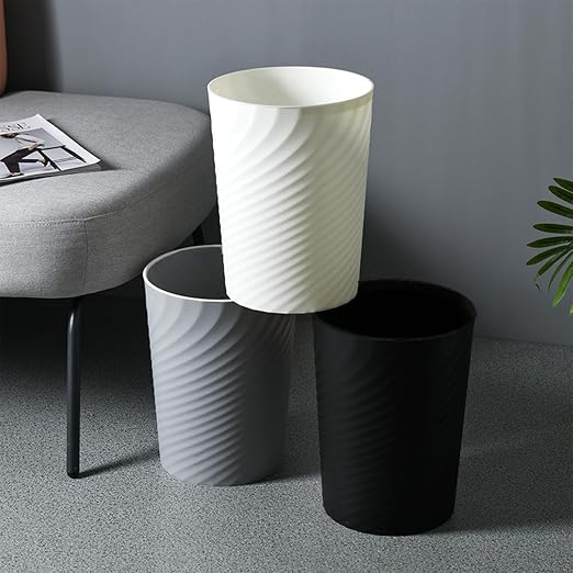 Small Bathroom Trash Can 1.8 Gallon Wastebasket Recycling Bin - Image 9