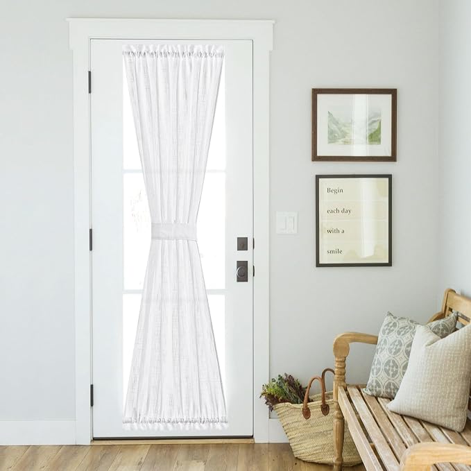 NICETOWN Door Curtains for Doorway, Light Blocking Privacy Back Door Curtain 80 by NICETOWN