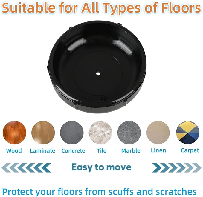 Wrought Iron Patio Furniture Feet Caps - Image 6
