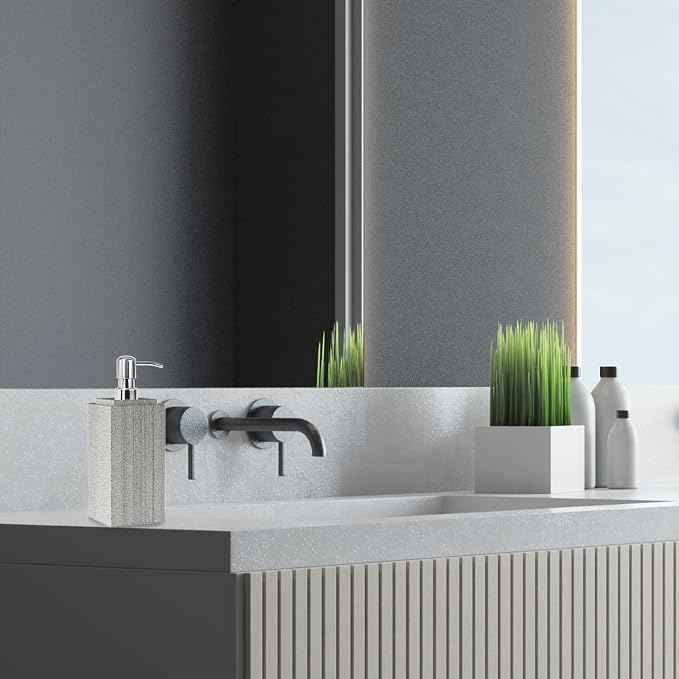 Marble Soap Dispenser for Bathroom, Amaauto Natural Marble Hand Liquid&Lotion - Image 7