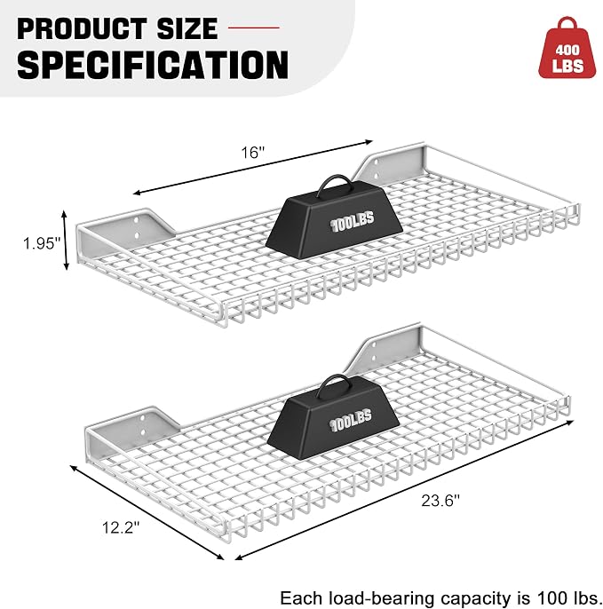 Ultrawall Wall Mounted Storage Shelf - Image 3