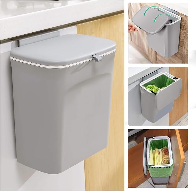 GreFusion 2.6 Gallon Compostable Trash Bags, Extra Thick 0.71 Mil, Certified by - Image 4