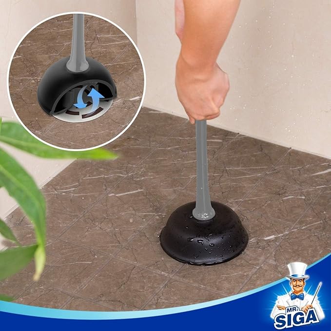 MR.SIGA Toilet Plunger and Bowl Brush Combo - Image 6