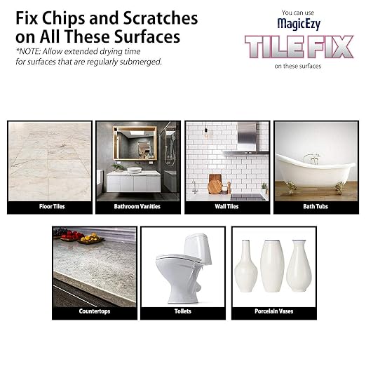 MagicEzy Tile Repair Kit: Porcelain Repair Kit - Image 6