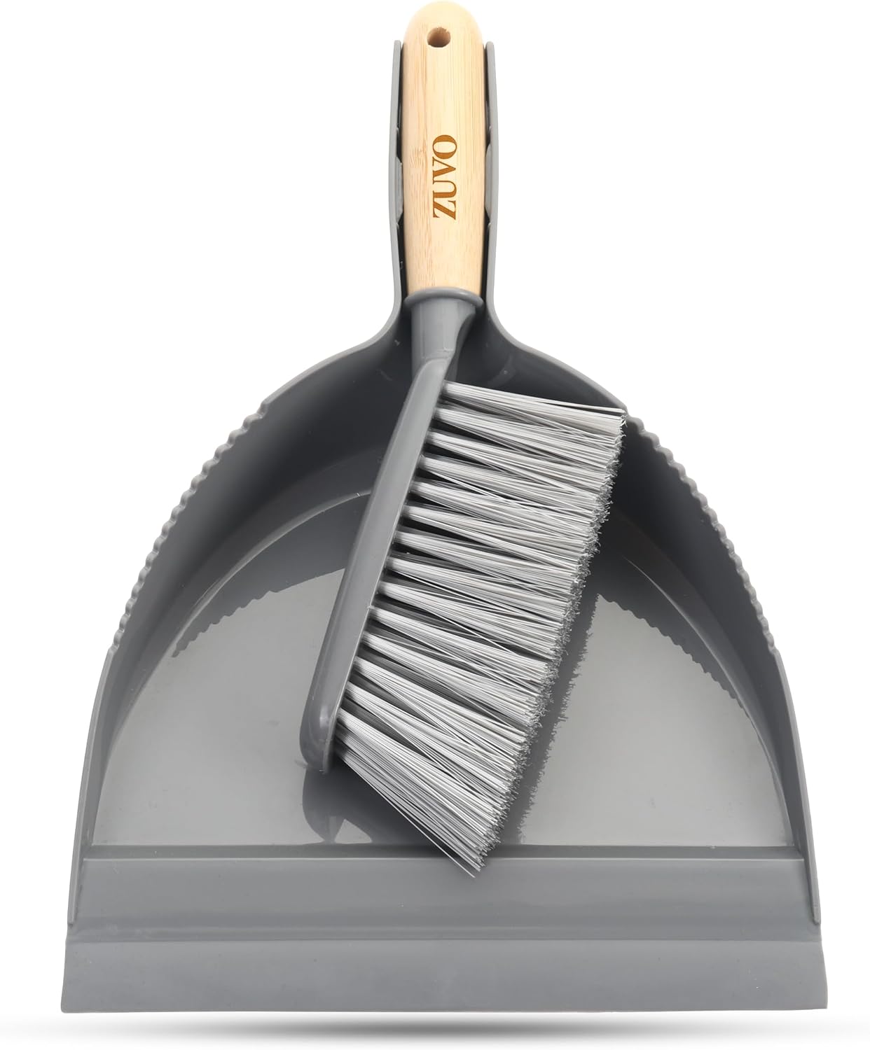 Zuvo Dustpan and Brush Sets, Grey, M