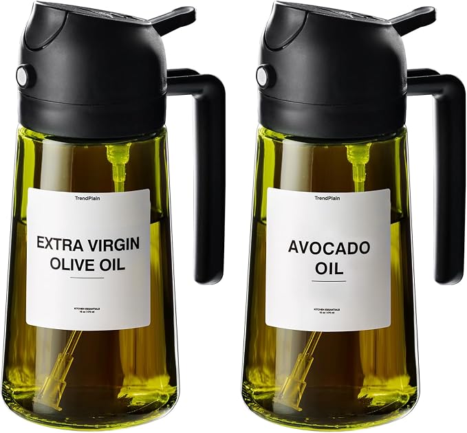 TrendPlain - Original 16oz/470ml Olive Oil Dispenser Bottle by TrendPlain