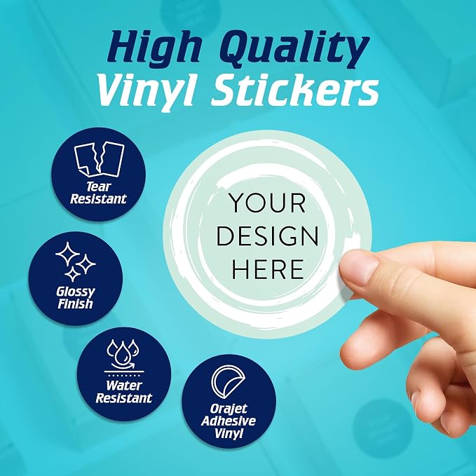 100 Custom Vinyl Stickers - Image 3