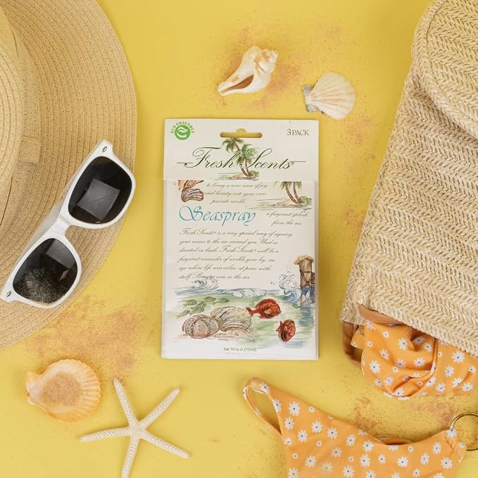 Willowbrook | Fresh Scents Scented Sachet Packet | Seaspray | Air Freshener Bags - Image 3
