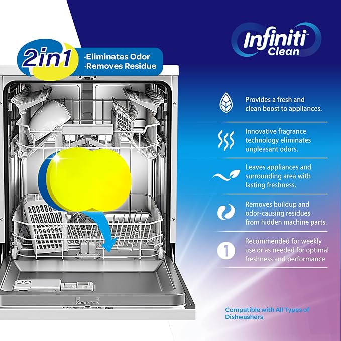 Dishwasher Cleaner and Deodorizer Tablets - Image 3
