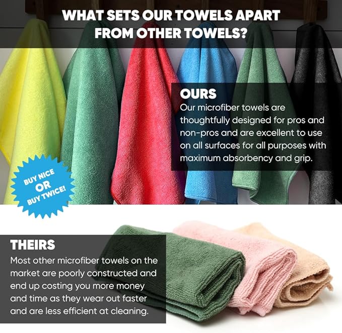 Microfiber Wholesale All Purpose Microfiber Towels - Image 3