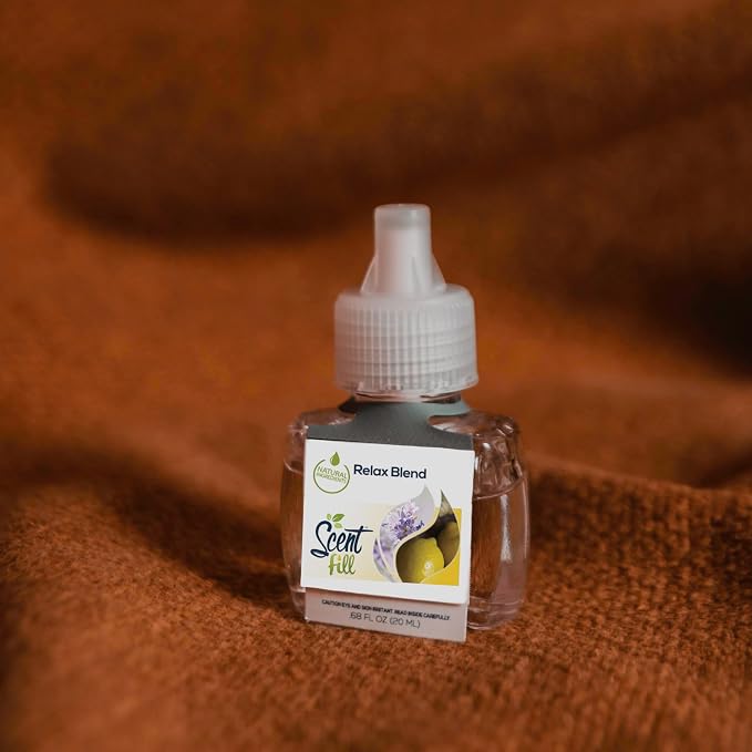 Scent Fill Relax Blend Plug in Air Freshener, Scented Oil Refills, 2 Refills + - Image 3